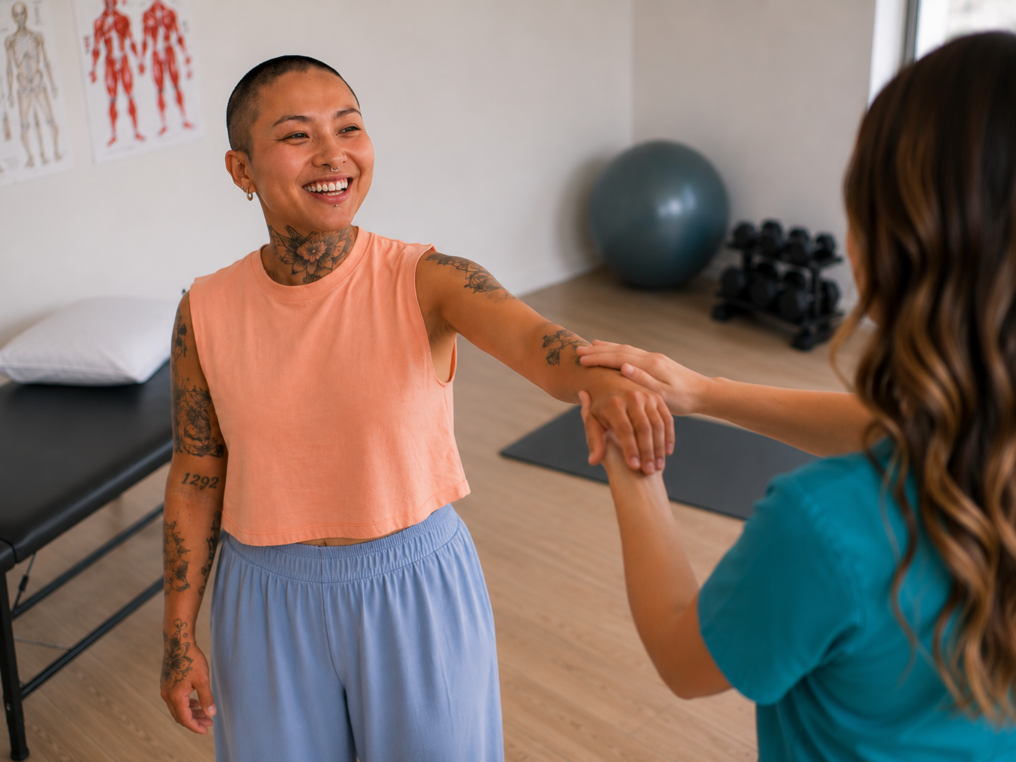 Osteopathy appointment session